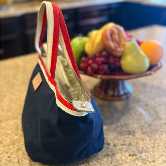 Kate Spade Navy and Red Tote Bag - Picture 3 of 7